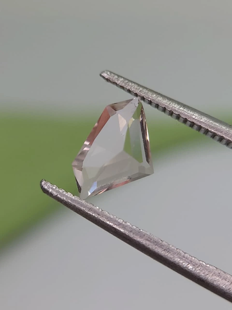 1ct Patel Pink Imperial Topaz from Katlang Pakistan — view 5